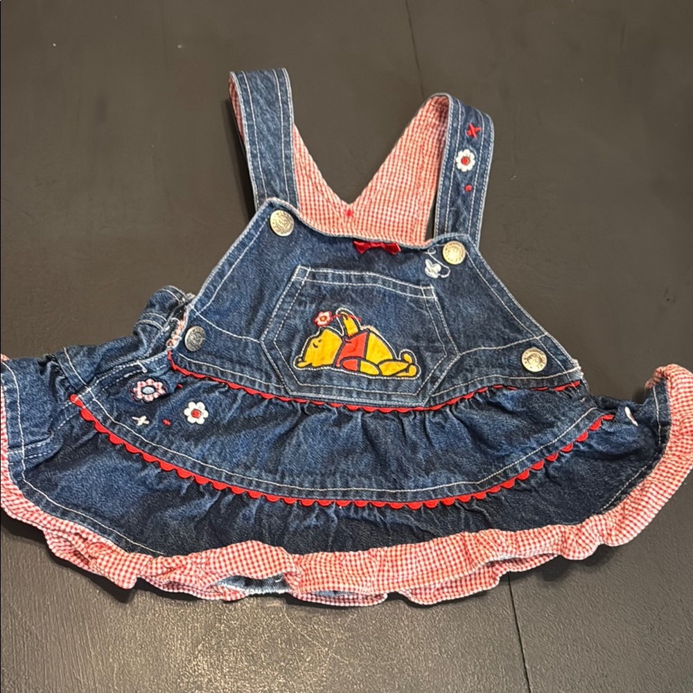 Vintage Denim POOH Overall dress